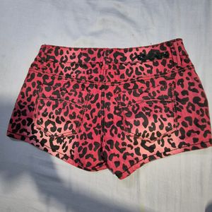 Tiger Print Shorts|Korean|Pinterest|Cute|Aesthetic