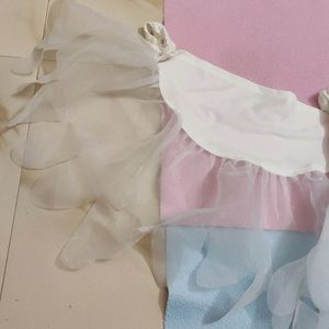 Fancy Frock With Wings For Baby Girl