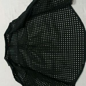 Black Net Top/Shrug