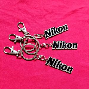 3 Nikon Keychain