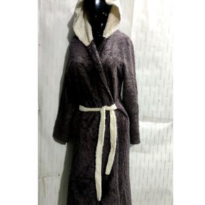 Hoodie Bathrobe For women's