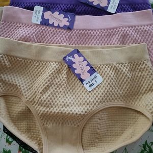 3 Full Coverage Soft And Breathable Midwaist Panty