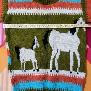 New Handmade Warm Sweater 4-5 Year