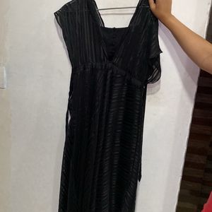 Madame Black Party Dress Women