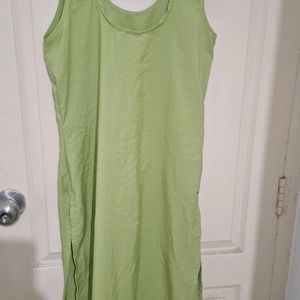 Yellow And Lime Green Inner For Kurti