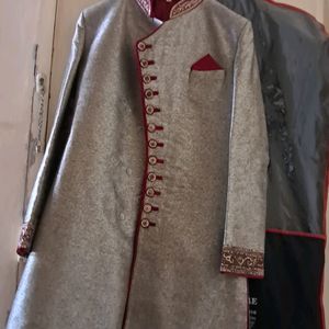 One Time Used Wedding Sharwani And Churidari