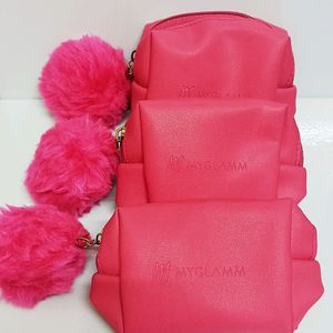 Combo of 3 Myglamm Pouch👝