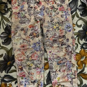 Multicolor Casual Jeggings