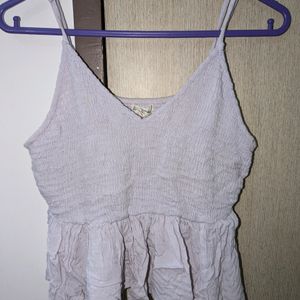 Sleeveless Crop Top