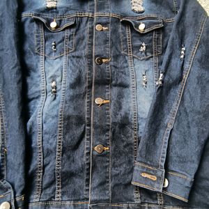 Mens Denim Jacket, L Size