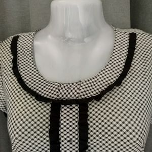 Beautiful Check Mini Dress For Women's