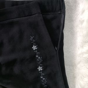 A-line Black Skirt