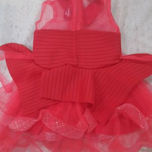 Royal Red Touch Frock