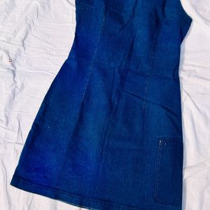 Women Denim Midi Dresses