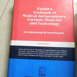 PARIKH'S FMT Textbook 6th edition