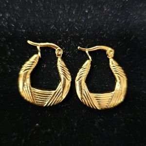 Anti-tarnish Earrings Hoops