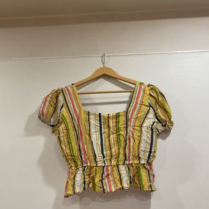 Trendy Crop Top In Very Good Condition