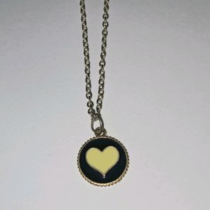 Yellow And Black Charm Pendent