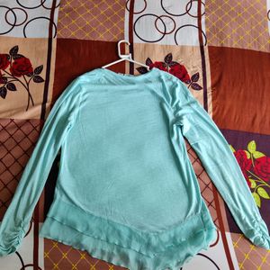 Sea Green Top