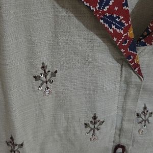 Kalamkari Print Long Dress