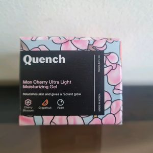 COMBO of QUENCH - Face Mask + Moist. Gel + Wash