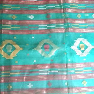 Brand new light weight thread work fancy saree