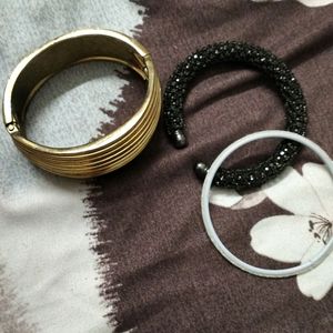 1 Bangle 2 Bracelets