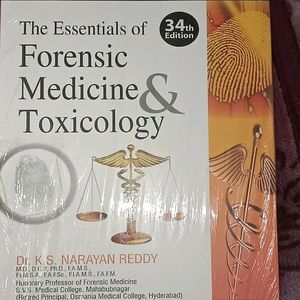 Narayan Reddy 34 Th Edition Forensic Medicine