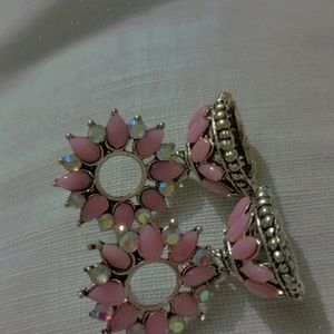 Cute Earring And Jhumka Combo