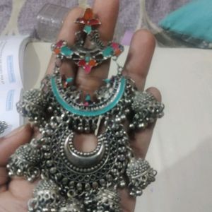 Beautiful Oxidised Jhumki