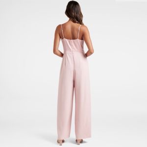 Forever New EBONY SATINCOWL NECKJUMPSUIT