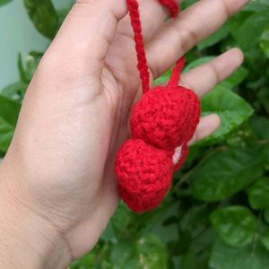 Crochet Flower Bag Charm🌸❤️