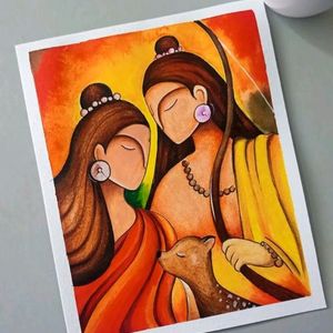 Big Offer 🔥Ram Sita Painting