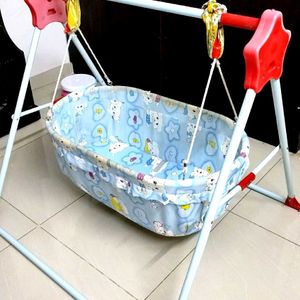 BIG DISCOUNT 👧👦Baby Blue Cute Cradle