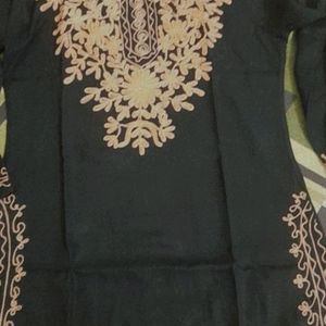 Chikenkari Lucknowi Embroidered Kurta🤑🌸