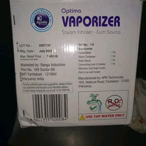 Optima Vaporizer Steam Inhaler