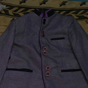 Dark Purple Full Blazer