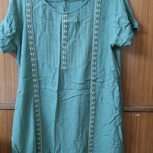 Green Kurta Very Beautiful