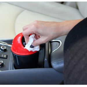 Mini Car Trash Bin Can