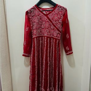 Lakhnawi Kurta With Inner