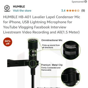 HUMBLE WIRE MIC FOR CREATER