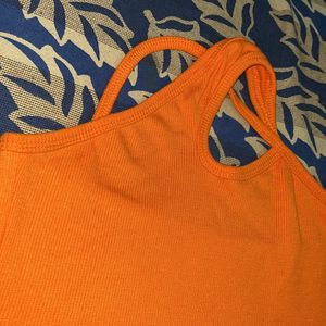 Orange Crop Top…