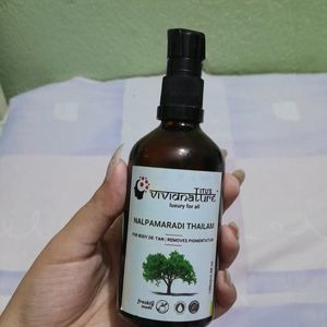 Vivid Nature Nalpamaradi Thailam De Tan Oil