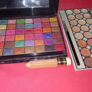 Combo..Eyeshadow, Concealer And Corrector Palette