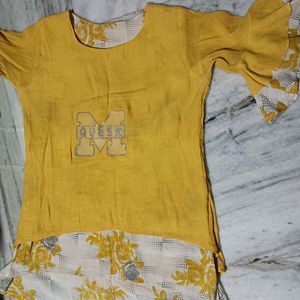 Yellow Women Top