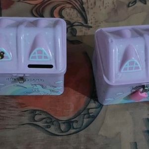 Piggy Bank Set Of 2