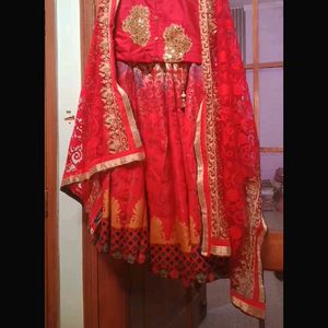 Red Lehenga Choli