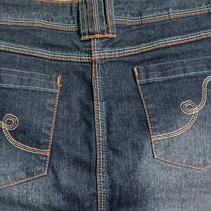 Stretchable Denim Skert