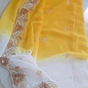 2 Shaded Saree New Look