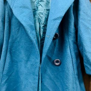 Blue Puffed Jacket